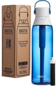 Travel essential for long-haul flights - BRITA BPA Free Hard-Plastic Bottle